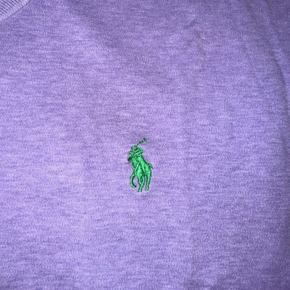 Polo Ralph Lauren Polo Shirt Large Purple Short Sleeve Embroidered Pony Logo